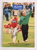 Signed Open Official Programmes: 1996 Open Golf Championship Programme at Royal Lytham & St Annes