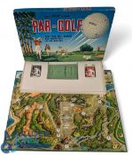 Period Areil Par Golf Board Game, test your skill against the power golf of the Masters in good
