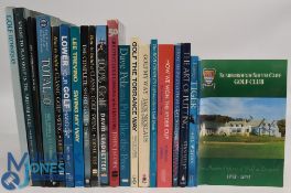 19x Golf Books - Scarborough South Cliff Golf Club 1903-2003, Training A Tiger 1997 Earl Woods,