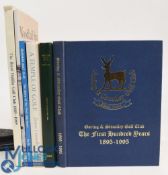 6x Golf History Books - Goring & Streatley Golf Club 1895-1995 The First Hundred Years, Seaford Golf