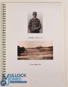 2004 Harry Colt's, Blackmoor, 31pp card cover ring bound A4 size