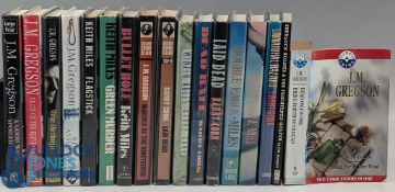 A Collection of Golf themed fiction books - includes 5x Barry Cork - Laid Dead, Winter Rules, Dead