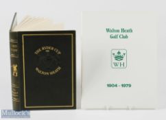 Rare 1981 Ryder Cup Walton Heath Presentation ltd ed copy Bernard Darwin 