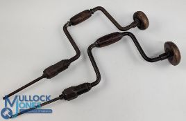 2x Period Golf Tools Brace and Bit with Persimmon Head bits