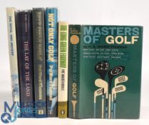Pat Ward-Thomas Golf Books: to include The Long Green Fairway, Master of Golf, The Lay of the