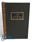 Das Golfspiel limited edition by Von Ph Heineken 1985, limited edition of 100 copies of which this