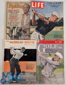 American Golf Magazines, to include the American golfer Dec 1932, golf illustrated March 1985 -