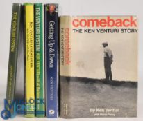Ken Venturi Golf Books. 1966 Comeback The Ken Venturi Stoy, 2004 Getting Up & Down My 60 Years in