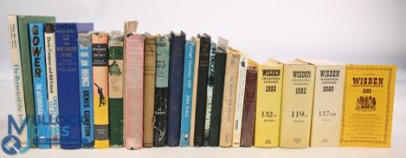 25x assorted Cricket Books and Publications: to include The Return of the Ashes 1978 Mike