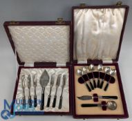 1957 & 1958 Golf New Zealand Awards - The Caltx Thousand Dave Thomas Winners sets of STG Silver