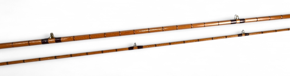 Hardy Alnwick "The J J H Triumph" Palakona split cane trout fly rod No H23451, 8ft 9" 2pc, line 6#?, - Image 3 of 4
