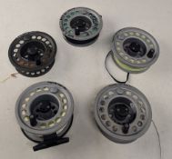 A BFR Dragonfly large arbor 90 fly reel, 3 ¾