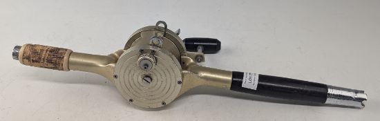 Rare Everol Italia Modena saltwater big game fishing reel, size 3/0, lever brake & adjuster to