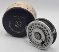 Hardy Marquis 8/9 multiplier fly reel, reversible line guide, backplate tension adjuster, runs well,