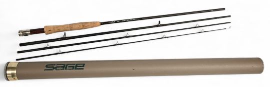Daiwa Made in Scotland Lochmor-X No LM-X F906-44, carbon trout fly rod, 9ft 4pc line 6#, alloy