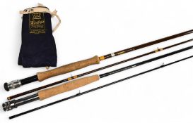 Hardy Alnwick fibatube hollow glass trout fly rod 8ft 6