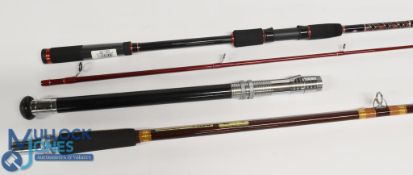 Penn USA Squadron III Labrox carbon spinning rod 2.4m 2pc, twin composite handles, uplocking reel