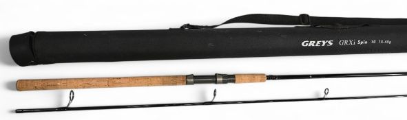 Greys GRXi carbon spinning rod 10ft 2pc 15-45g casting weight 24