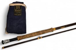 Hardy Alnwick Jet hollow glass trout fly rod 9ft 3