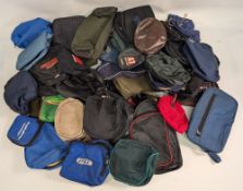 Quantity of reel cases - features vintage/modern, including Improve Your Coarse Fishing, Browning,