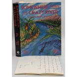 Boote P (signed) and Wade, J Somewhere Down the Crazy River,1st ed 1992, hard back, d/j, handwritten