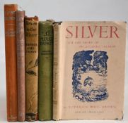 5x period Fishing Books to include Silver The Life Story of an Atlantic Salmon 1947 Roderick Haig-