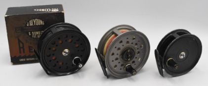 Youngs Condex alloy trout fly reel 3 ½