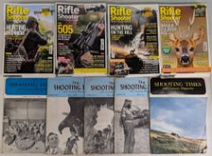 Hunting & Shooting Magazines Collection: Rifle Shooter 2019-2024, plus five Vintage Shooting Times