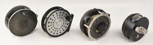 Mitchell 710 Automatic fly reel, good spring retrieves well. Interesting Kalamazoo USA Miralle