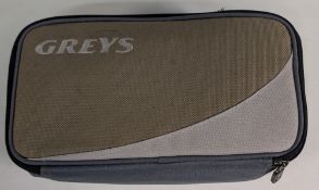 Greys GRX #5/6 large arbor fly reel, c/w spare cassette spool and line, a Vision Koma 3 ½