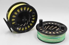 Enigma Matrix 9/11# alloy salmon salt water reel with spare spool, 4 1/8