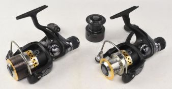 Pair of Lineaeffe Black Seal 30RD reels, in little used condition, 7+1 bearings, rear drag