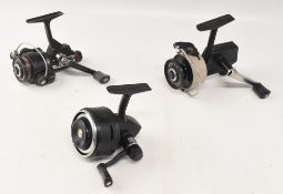 Abu 501 closed face reel, good black finish, clicks when turning, Abu Cardinal 40, model A, spinning