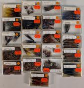 Collection of new shop stock salmon, sea trout tube flies, sizes ½