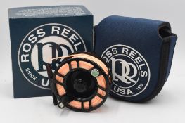 A scarce Ross Reels USA Vexsis 2 alloy fly reel, 3 ¼
