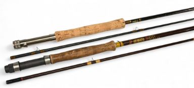 Hardy Alnwick Fiberlite Perfection trout fly rod, 9ft 2pc line 6#, Fuji uplocking reel seat, no bag.
