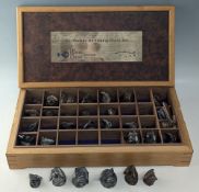 2016 Get Hooked on Fishing cast metal fishing chess set, a very limited edition set with playing