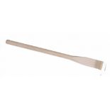 Hard to find Lawrence Waldren ceramic fur rake with fine teeth with wooden stamp. Fine another one!