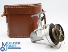 Hardy the Altex No 3 Mark 111 sea spinning reel, two screw saddle foot, Bakelite spool, 4 point drag