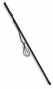 Sharpes of Aberdeen Wading Staff, rubber grip handle weighted foot, with dept gauge to side very