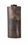 Early Patent Instras, 47 Cannon Street, London, hand or body warmer in copper, 4 ½