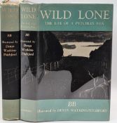Wild Lone: The Life of a Pytchley Fox - BB D J Watkins-Pitchford 1938 - two copies both with D/j,
