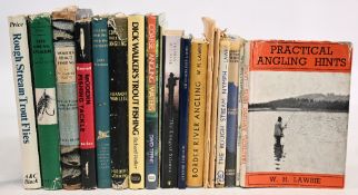 Fishing Books and Publications to include Rough Stream Trout Flies 1976 S D (Taff) Price, The
