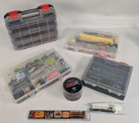 Coarse Fishing Tackle & Accessories, a mixed collection with noted items of plastic tackle storage