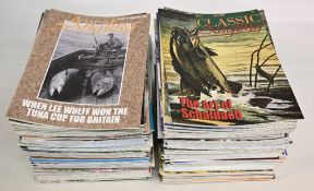 Classic Angling Magazines - 137 editions No 1-151 with some missing/duplication all in very good