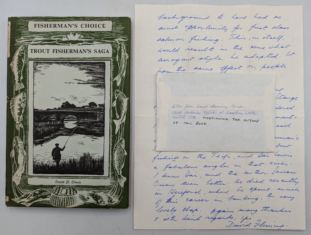 Trout Fisherman's Saga by Ieuan D Owen, decorations by D J Watkins-Pitchford, ARCA Owen (Ieuan D),