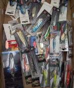 40+ Carded Lurefash, Fladen DAM and similar makers Fishing Spinner Lures, all carded looking