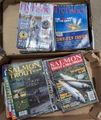 Fishing Magazines, a collection of part years, to include 2007-2013 Total Fly Fisherman, 1995-2000