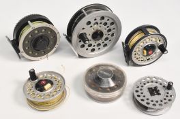 Garcia Mitchell 710 automatic fly reel, good working condition, c/w spare spool, a Garcia Mitchell