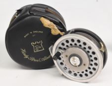 Hardy Bros Marquis #8/9 multiplier alloy trout fly reel smooth alloy foot, reversible line guide,
